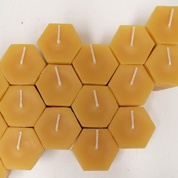 Honey Candles - 100% pure Beeswax 