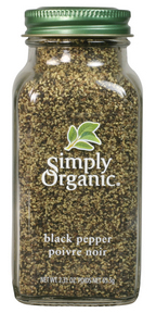 Simply Organic - Black Pepper Medium Grind 65 g