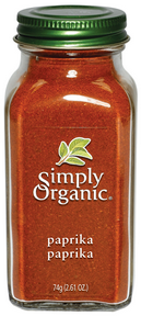 Simply Organic - Paprika 84 g
