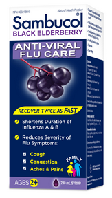 Sambucol - Black Elderberry Anti-Viral Flu Care 230 ml