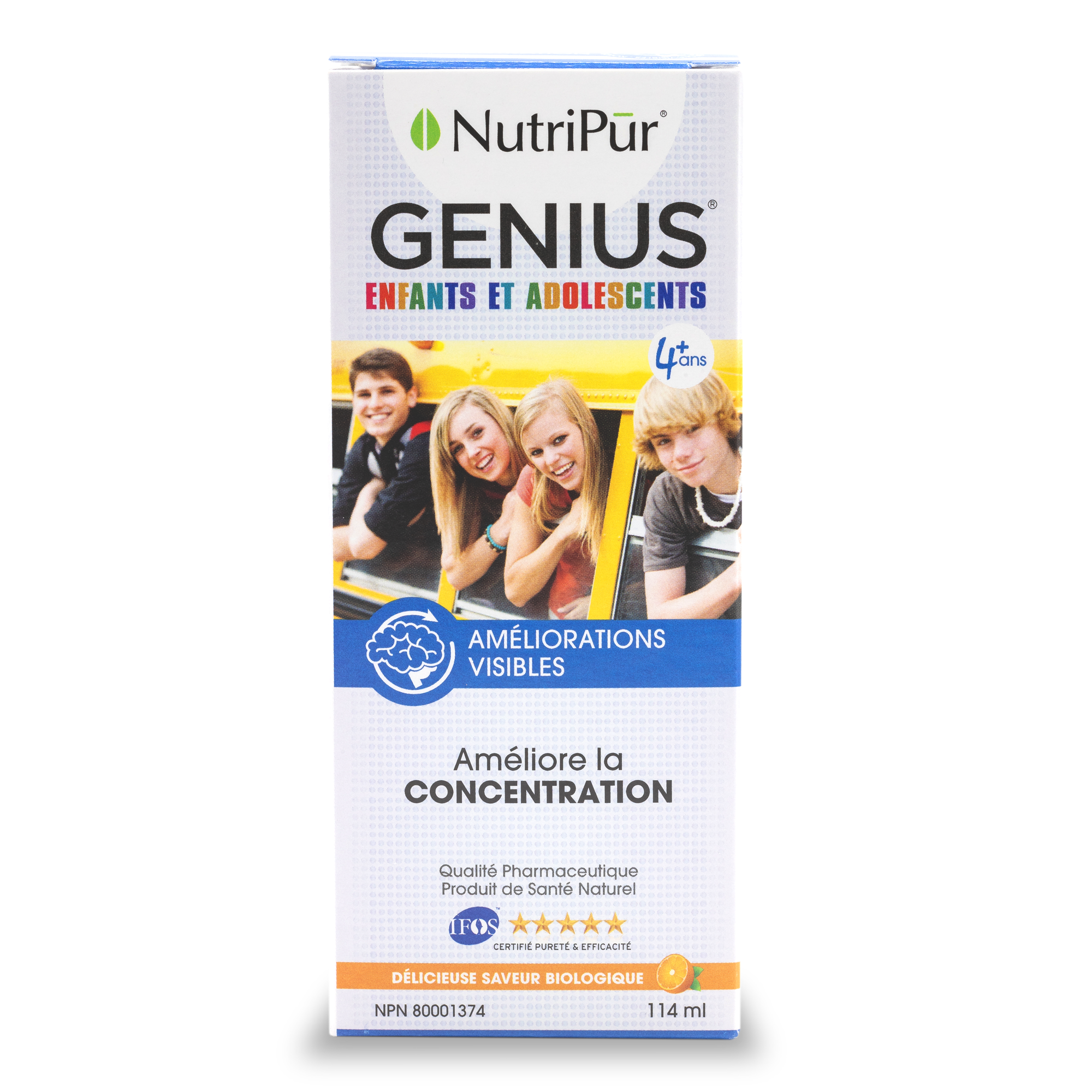 Nutripur Genius para Niños y Adolescentes