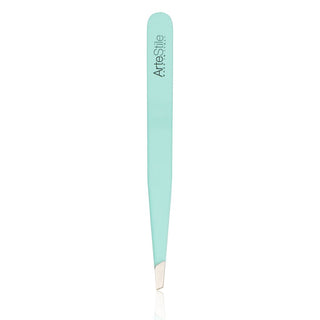 ArteStile - Slant Tip Tweezers Turquoise - Ebambu.ca free delivery >59$