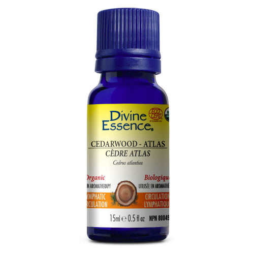 Divine Essence - Essential Oils - Cedarwood - Atlas (Organic) - 15mL - Ebambu.ca FREE SHIPPING OVER 59$.jpg
