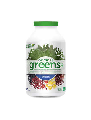 Genuine Health greens+ capsules
