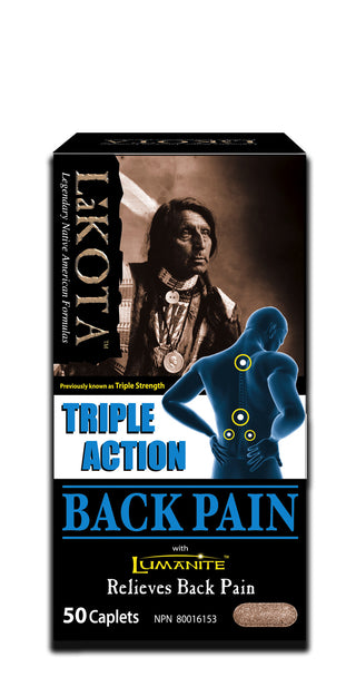 Lakota Triple Strength Back Pain by Lakota - Ebambu.ca natural health product store - free shipping <59$ 