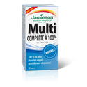 Jamieson Multivitamin 100% Complete for Men 90 caplets by Jamieson - Ebambu.ca natural health product store - free shipping <59$ 
