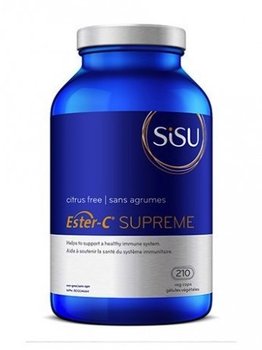 Sisu - Ester-C Supreme - 210 Gel caps - Ebambu.ca free delivery >59$