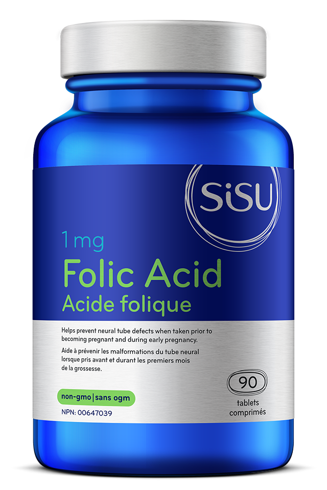 Sisu - Acide Folique 1mg 90 comprimés