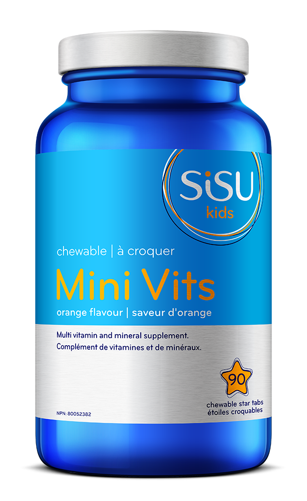 Sisu - Mini Vits Orange 90 Chewable tabs - Ebambu.ca free delivery >59$