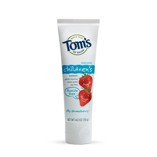Tom´s of Maine - Fluoride-Free Children's Toothpaste - Silly Strawberry by Tom's of Maine - Ebambu.ca natural health product store - free shipping <59$ 