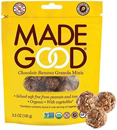 MadeGood - Chocolate Banana granola minis-1