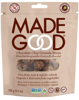 MadeGood - Mini-barres - grains de chocolat