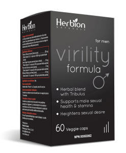 Herbion - Virility formula by Herbion - Ebambu.ca natural health product store - free shipping <59$ 